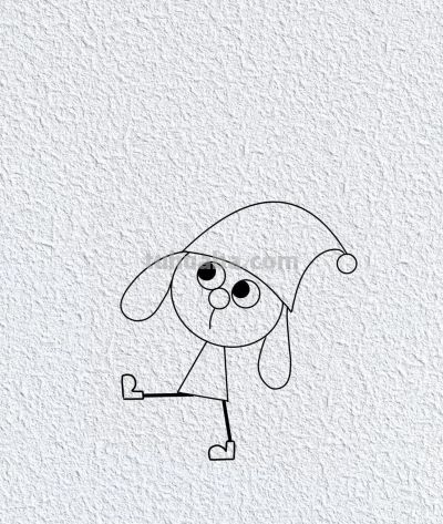 你也会画，可爱兔子简笔画（附教程） - 图画吧TUHUABA