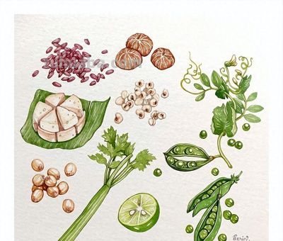 好看的美食手绘作品 ​​​ - 今日头条