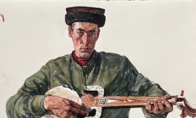 李晓林·少数民族人物画 | 以水彩晕染民族情，用笔触叩击灵魂处 - 图画吧TUHUABA