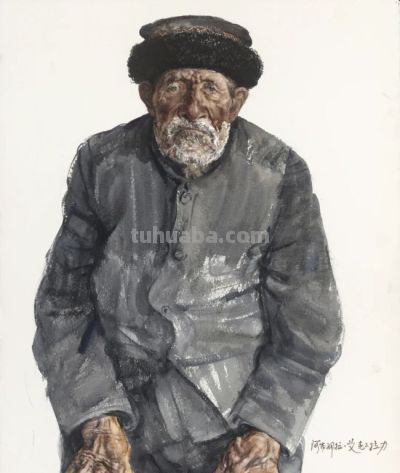 李晓林·少数民族人物画 | 以水彩晕染民族情，用笔触叩击灵魂处 - 图画吧TUHUABA