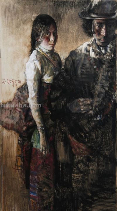 李晓林·少数民族人物画 | 以水彩晕染民族情，用笔触叩击灵魂处 - 图画吧TUHUABA