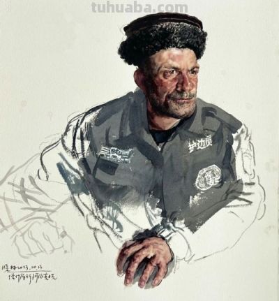 李晓林·少数民族人物画 | 以水彩晕染民族情，用笔触叩击灵魂处 - 图画吧TUHUABA