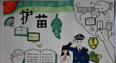 汝南县2023年中小学生“护苗·绿书签”手抄报优秀绘画作品展（小学组） - 图画吧TUHUABA
