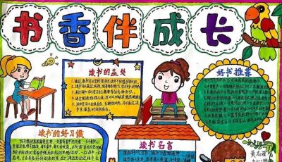 4·23世界读书日手抄报合集，阅读手抄报，读书手抄报等合集！ - 图画吧TUHUABA