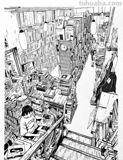 从构图、线条、透视和素描上画速写风景，效果惊艳！ - 今日头条