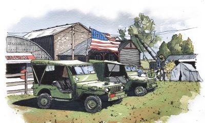 摄影师画的钢笔水彩风景，表现力超强！他用手绘打败了相机 - 图画吧TUHUABA