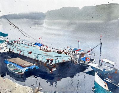 隔着屏幕感受水彩“透”，太美了！ - 今日头条