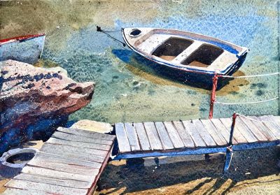 隔着屏幕感受水彩“透”，太美了！ - 图画吧TUHUABA