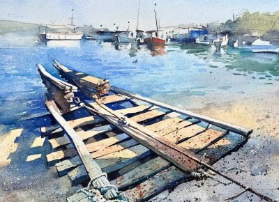 隔着屏幕感受水彩“透”，太美了！ - 图画吧TUHUABA