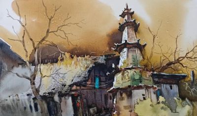 水韵黔彩· 贵州水彩线上作品展 - 今日头条 水韵黔彩· 贵州水彩线上作品展 - 图画吧TUHUABA