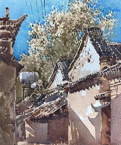 水韵黔彩· 贵州水彩线上作品展 - 今日头条 水韵黔彩· 贵州水彩线上作品展 - 图画吧TUHUABA