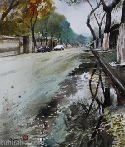 水韵黔彩· 贵州水彩线上作品展 - 今日头条 水韵黔彩· 贵州水彩线上作品展 - 图画吧TUHUABA