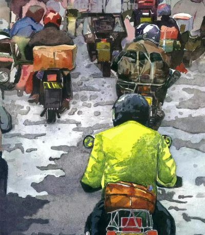 水韵黔彩· 贵州水彩线上作品展 - 今日头条 水韵黔彩· 贵州水彩线上作品展 - 图画吧TUHUABA