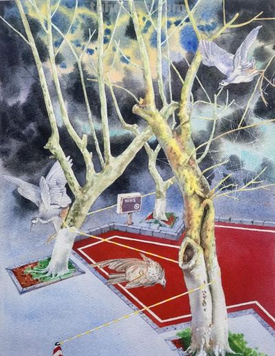 水韵黔彩· 贵州水彩线上作品展 - 今日头条 水韵黔彩· 贵州水彩线上作品展 - 图画吧TUHUABA