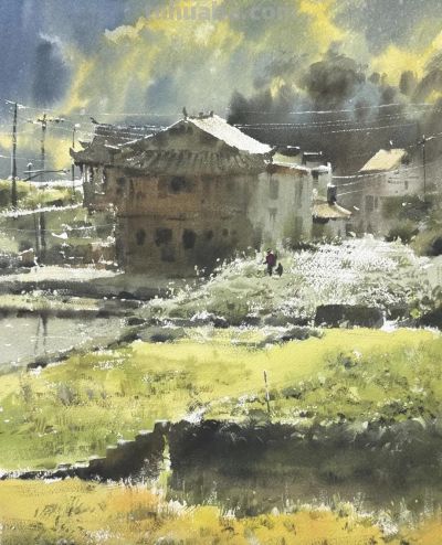 水韵黔彩· 贵州水彩线上作品展 - 今日头条 水韵黔彩· 贵州水彩线上作品展 - 图画吧TUHUABA