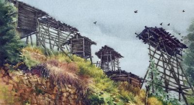 水韵黔彩· 贵州水彩线上作品展 - 今日头条 水韵黔彩· 贵州水彩线上作品展 - 图画吧TUHUABA