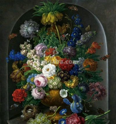 静物花卉，约翰·巴蒂斯特·德雷克斯勒作品赏 - 今日头条