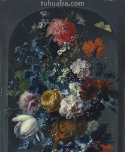 静物花卉,约翰·巴蒂斯特·德雷克斯勒作品赏 - 今日头条 静物花卉,约翰·巴蒂斯特·德雷克斯勒作品赏 - 图画吧TUHUABA