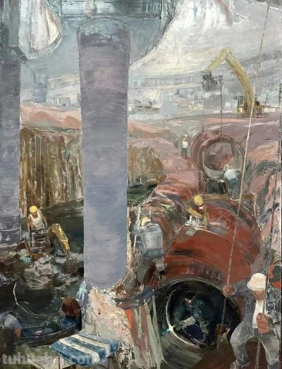 第九届全国画院美术作品展览 | 油画入选作品 - 图画吧TUHUABA