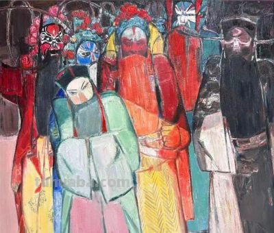 第九届全国画院美术作品展览 | 油画入选作品 - 图画吧TUHUABA