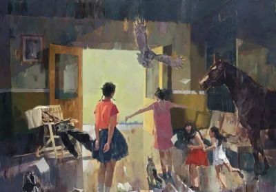 第九届全国画院美术作品展览 | 油画入选作品 - 图画吧TUHUABA