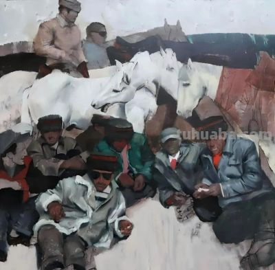 第九届全国画院美术作品展览 | 油画入选作品 - 图画吧TUHUABA