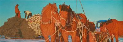 第九届全国画院美术作品展览 | 油画入选作品 - 图画吧TUHUABA