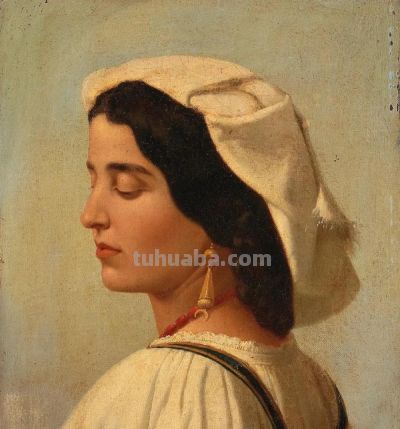 新古典主义绘画｜德国画家安塞尔姆·费尔巴哈油画作品欣赏 - 图画吧TUHUABA