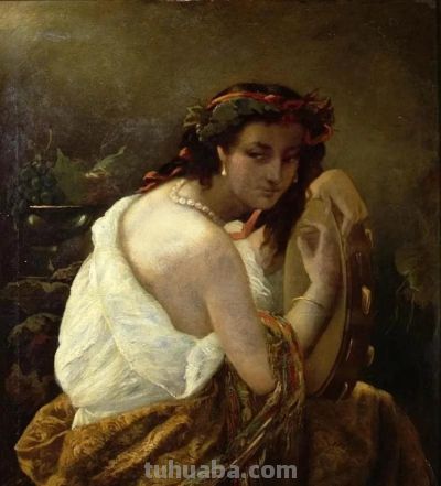 新古典主义绘画｜德国画家安塞尔姆·费尔巴哈油画作品欣赏 - 图画吧TUHUABA