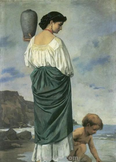 新古典主义绘画｜德国画家安塞尔姆·费尔巴哈油画作品欣赏 - 图画吧TUHUABA