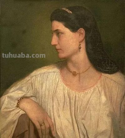 新古典主义绘画｜德国画家安塞尔姆·费尔巴哈油画作品欣赏 - 图画吧TUHUABA