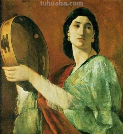 新古典主义绘画｜德国画家安塞尔姆·费尔巴哈油画作品欣赏 - 图画吧TUHUABA