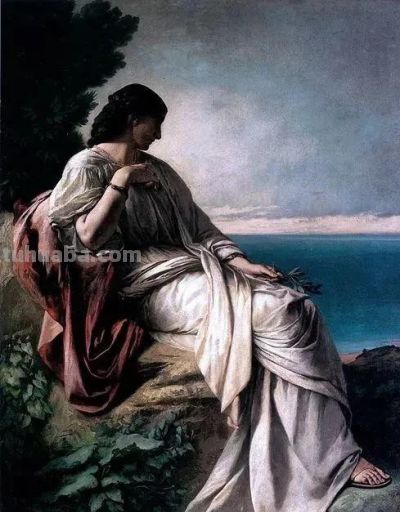 新古典主义绘画｜德国画家安塞尔姆·费尔巴哈油画作品欣赏 - 图画吧TUHUABA