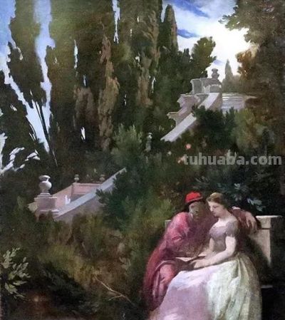 新古典主义绘画｜德国画家安塞尔姆·费尔巴哈油画作品欣赏 - 图画吧TUHUABA