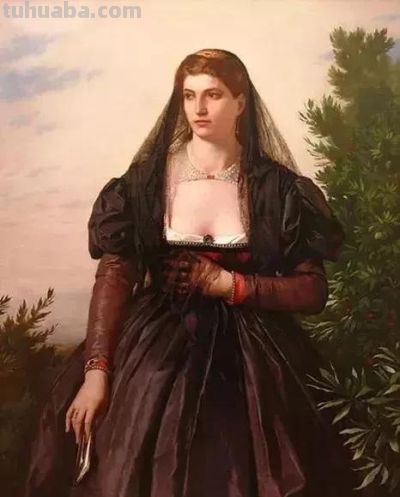 新古典主义绘画｜德国画家安塞尔姆·费尔巴哈油画作品欣赏 - 图画吧TUHUABA