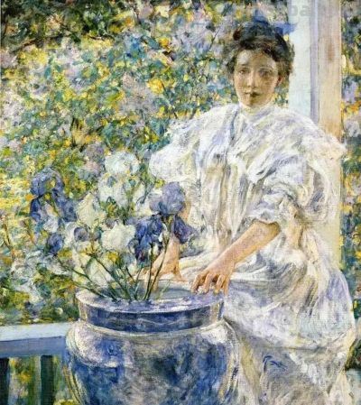 当代印象派绘画｜罗伯特·里德人物油画作品欣赏 - 图画吧TUHUABA