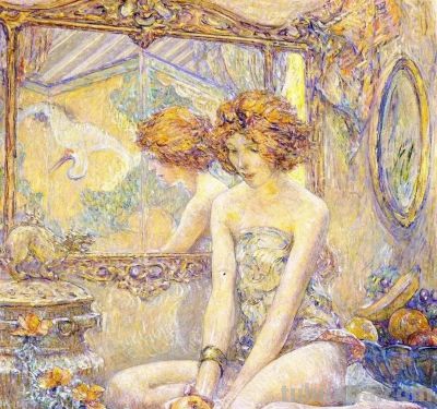 当代印象派绘画｜罗伯特·里德人物油画作品欣赏 - 图画吧TUHUABA