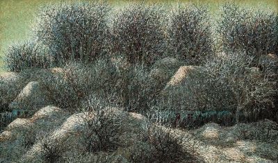 朦胧静谧唯美意境油画作品欣赏 - 图画吧TUHUABA