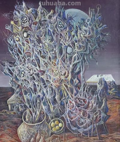 朦胧静谧唯美意境油画作品欣赏 - 图画吧TUHUABA