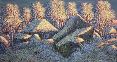 朦胧静谧唯美意境油画作品欣赏 - 图画吧TUHUABA