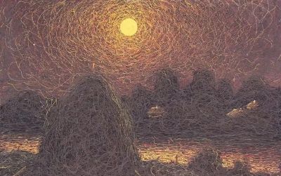 朦胧静谧唯美意境油画作品欣赏 - 图画吧TUHUABA