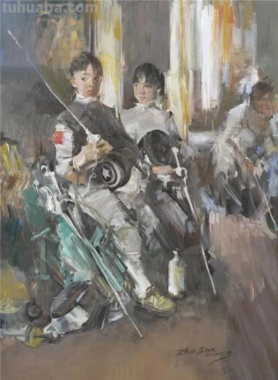 还在坚持创作的画家们｜当代油画作品欣赏 - 图画吧TUHUABA