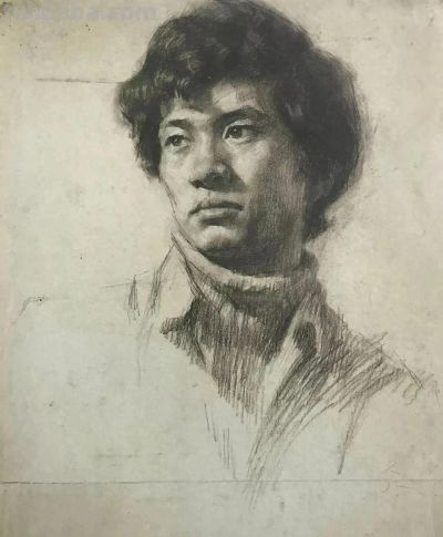 泛黄的肖像画｜早期素描肖像作品欣赏 - 今日头条