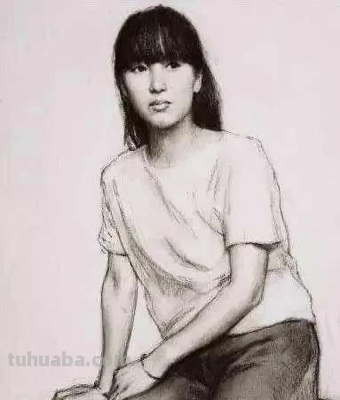 泛黄的肖像画｜早期素描肖像作品欣赏 - 图画吧TUHUABA