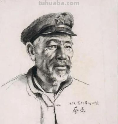 泛黄的肖像画｜早期素描肖像作品欣赏 - 图画吧TUHUABA