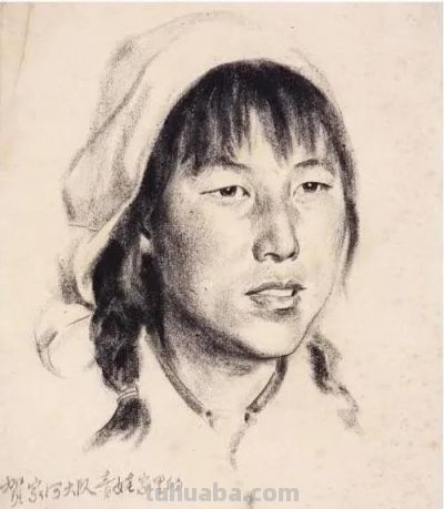 泛黄的肖像画｜早期素描肖像作品欣赏 - 图画吧TUHUABA