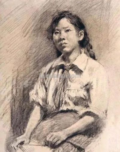 泛黄的肖像画｜早期素描肖像作品欣赏 - 图画吧TUHUABA