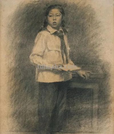 泛黄的肖像画｜早期素描肖像作品欣赏 - 图画吧TUHUABA