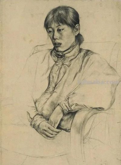 泛黄的肖像画｜早期素描肖像作品欣赏 - 图画吧TUHUABA
