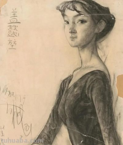 泛黄的肖像画｜早期素描肖像作品欣赏 - 图画吧TUHUABA